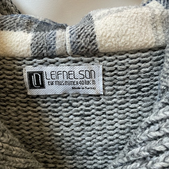 Leif Nelson Men’s Hooded Sweater - Picture 2 of 6